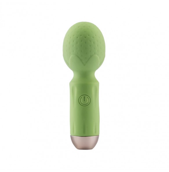 SHUNHUAN - Strawberry Vibrating AV Wand (Chargeable - Green)